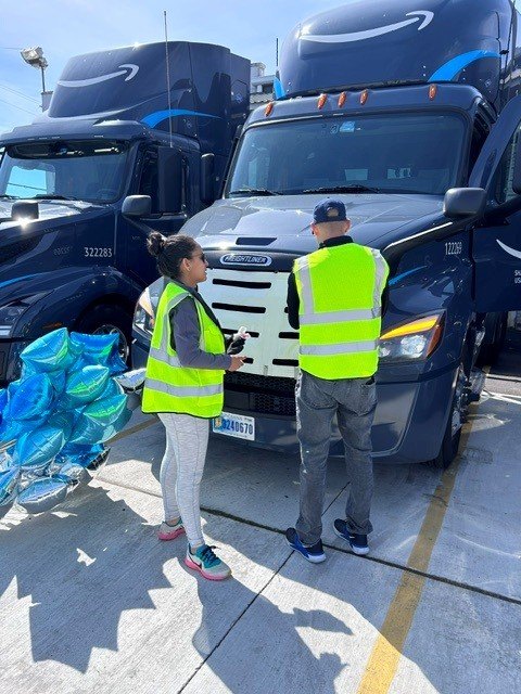 SHARP Fleet drivers at work